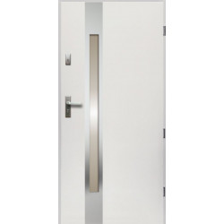 Drzwi Zewnętrzne Temida Białe 55 mm