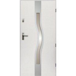 Drzwi Zewnętrzne Olimpia Białe 55 mm