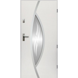 Drzwi Zewnętrzne Gaja Białe 55 mm