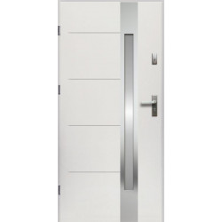 Drzwi Zewnętrzne Witrum Białe 55 mm