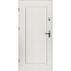 Drzwi Zewnętrzne Białe Altea 55 mm z Klamką i Wkładkami