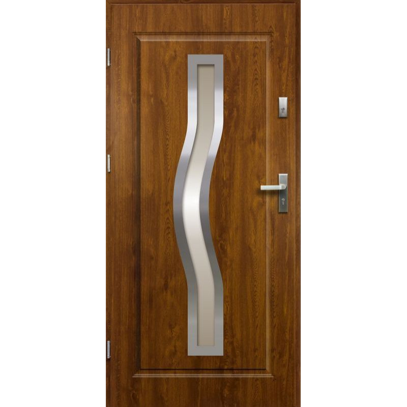 Drzwi Zewnętrzne Ceres Złoty Dąb 55 mm