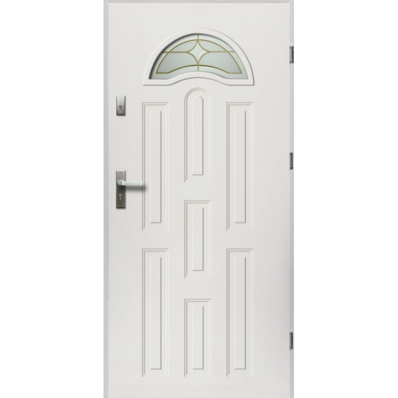 Drzwi Zewnętrzne Sol Białe 55 mm
