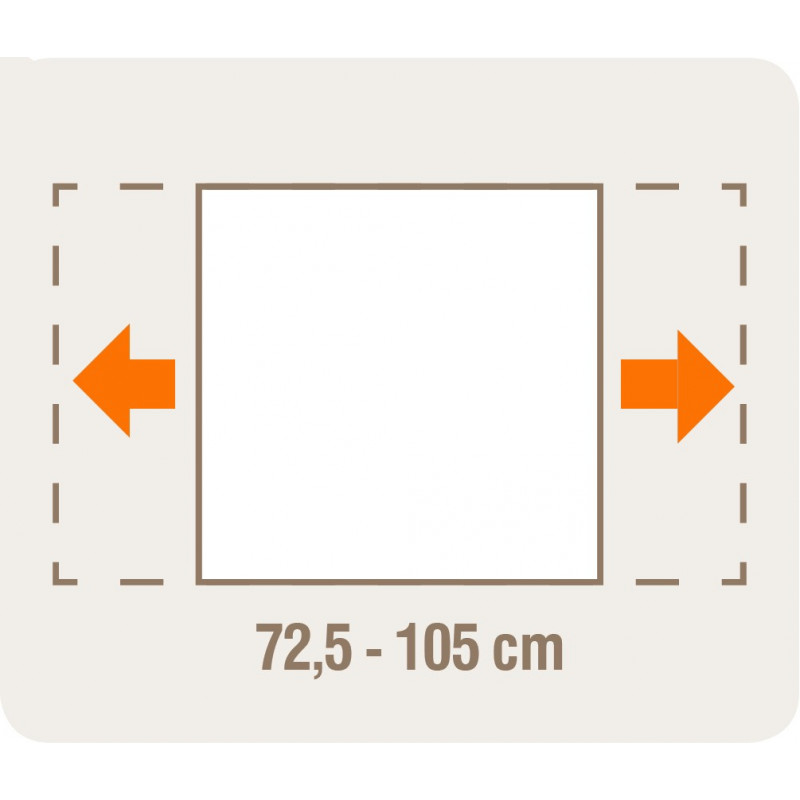 Barierka ochronna dla dzieci ELIA Biała