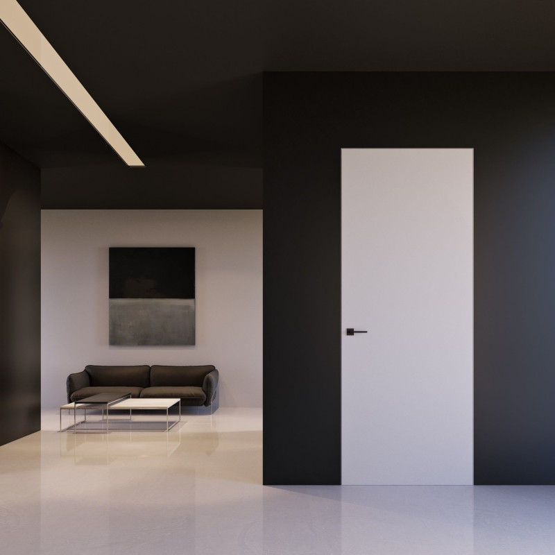 Drzwi Wewnętrzne Orkus Z Ukrytą Ościeżnicą 80 Lewe Otwierane Do Wewnątrz