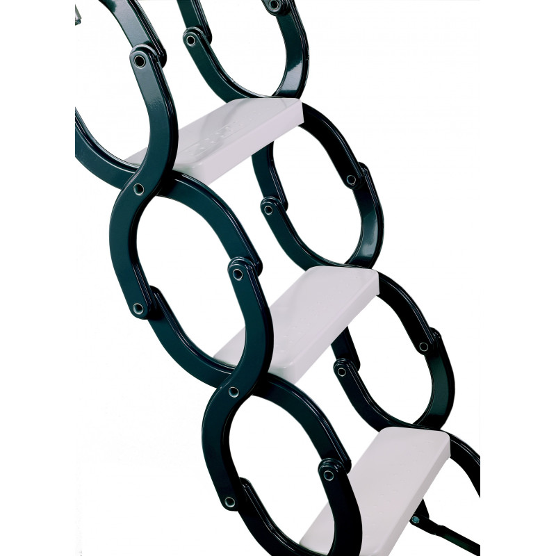 Schody Strychowe Nożycowe 33 mm 120x60 H-300 cm