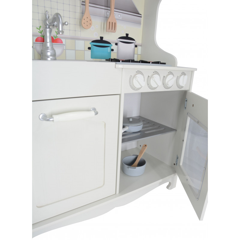 Tradycyjna Drewniana Kuchnia dla Dzieci GAJA