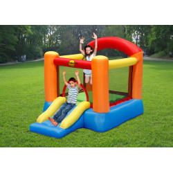 Dmuchany zamek SLIDE trampolina HappyHop dmuchawa