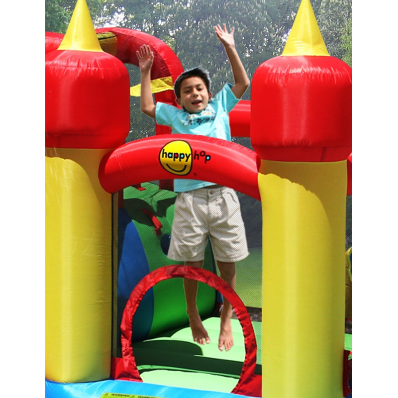 Dmuchany Duży ZAMEK WODNY trampolina HappyHop Dmuchany Duży ZAMEK WODNY trampolina HappyHop