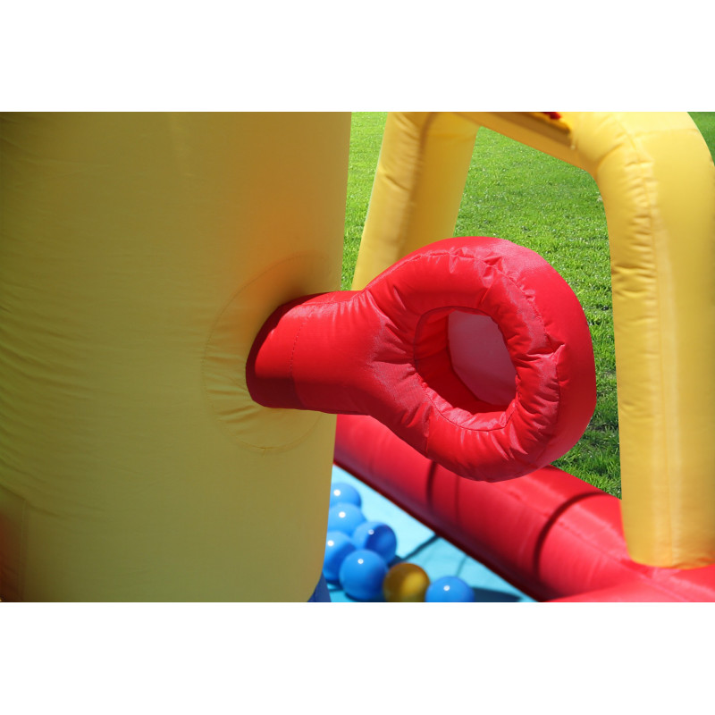 Dmuchany Duży ZAMEK WODNY trampolina HappyHop Dmuchany Duży ZAMEK WODNY trampolina HappyHop