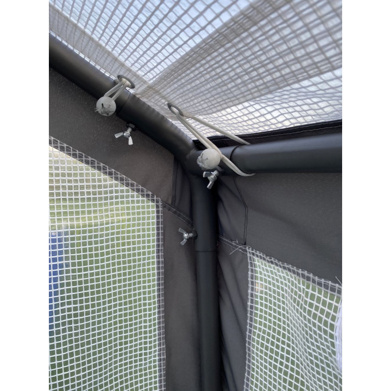 Ogrodowy Tunel Foliowy LUX 180x240x230 CM PREMIUM Ogrodowy Tunel Foliowy LUX 180x240x230 CM PREMIUM