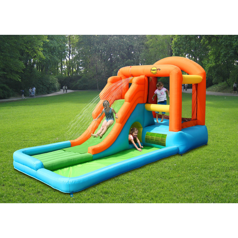 Dmuchany duży zamek KROKODYL trampolina HappyHop