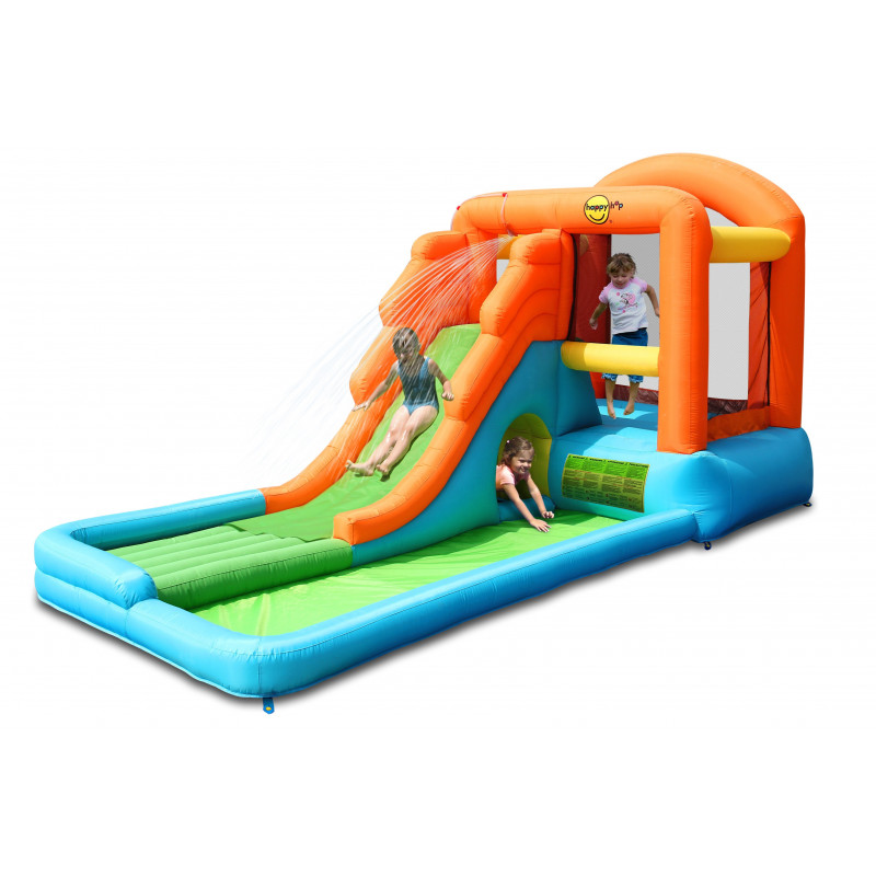 Dmuchany duży zamek KROKODYL trampolina HappyHop