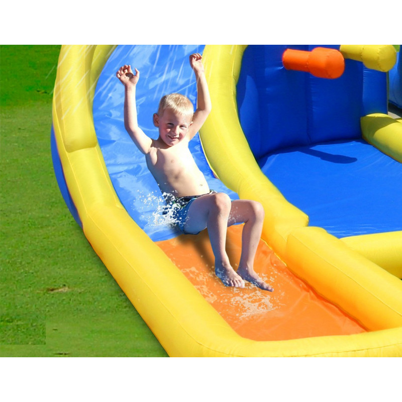 Dmuchany duży zamek KROKODYL trampolina HappyHop Dmuchany duży zamek KROKODYL trampolina HappyHop