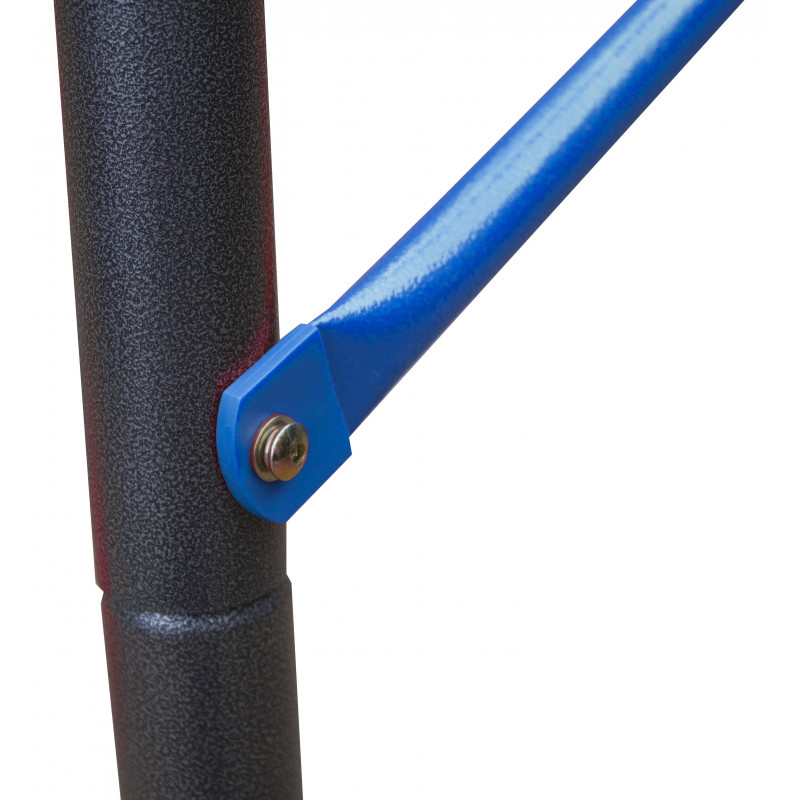 Duża Metalowa Huśtawka Mila Niebieska XL