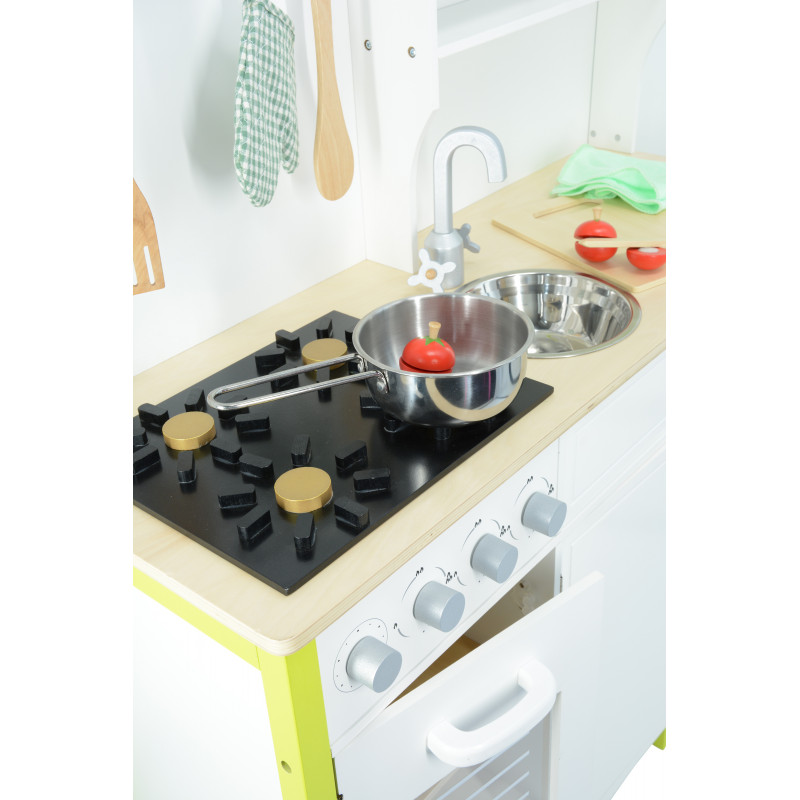 ZOSIA Wspaniała Drewniana Kuchnia dla Dzieci 