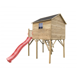Drewniany domek ogrodowy dla dzieci - Jerzyk MAX