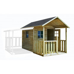 Drewniany domek ogrodowy dla dzieci - Blanka