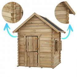 Drewniany Domek Ogrodowy Dla Dzieci ALEX Od 4iQ