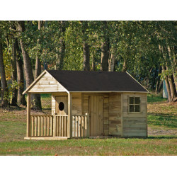 Drewniany domek ogrodowy dla dzieci - Szymon