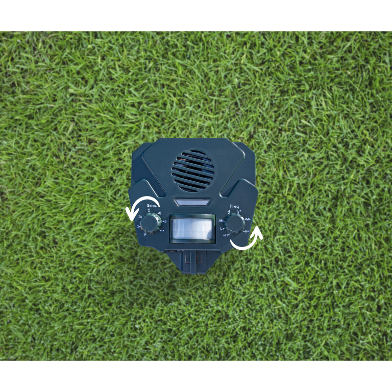 Solarny Ultradźwiękowy Odstraszacz Zwierząt 4iQ Solarny Ultradźwiękowy Odstraszacz Zwierząt 4iQ