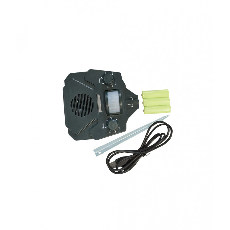 Solarny Ultradźwiękowy Odstraszacz Zwierząt 4iQ Solarny Ultradźwiękowy Odstraszacz Zwierząt 4iQ