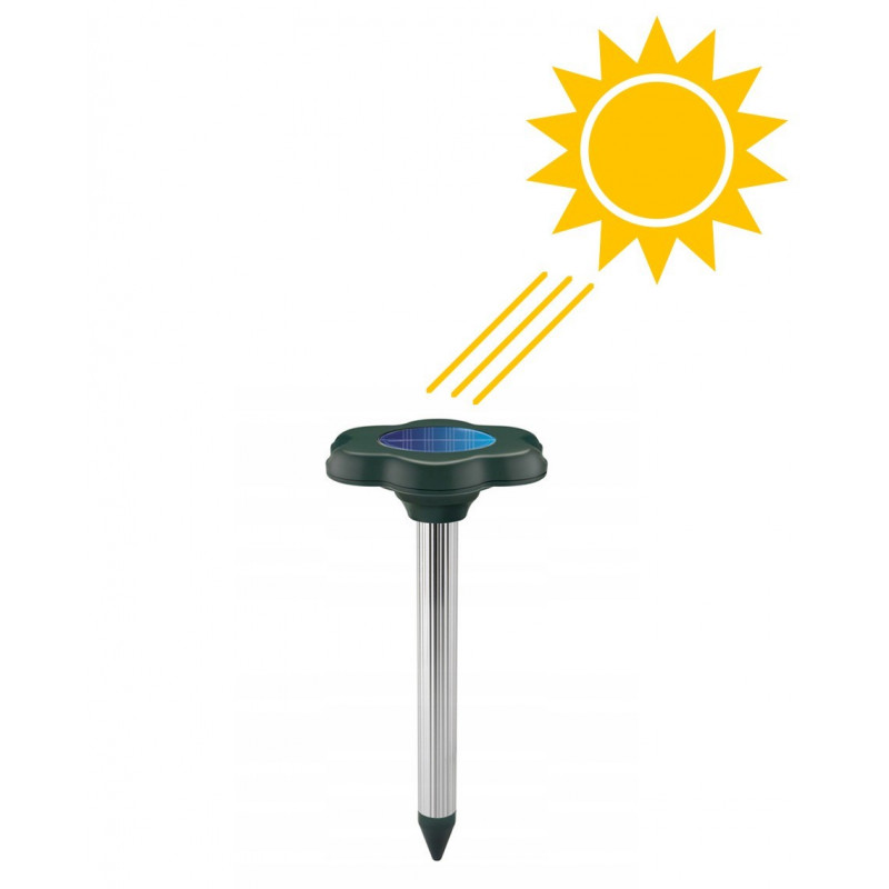 Solarny Elektromagnetyczny Odstraszacz Kretów 4iQ