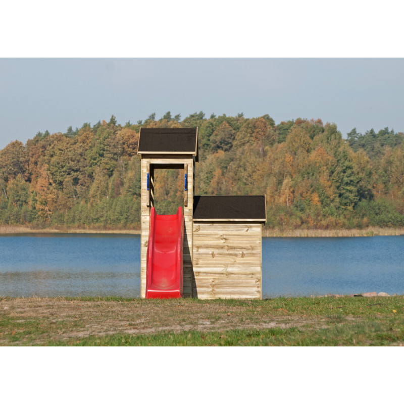 Drewniany domek ogrodowy dla dzieci - Robert