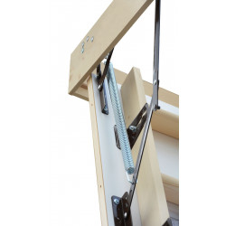 Drewniane schody strychowe GREENLINE 120x80 32mm