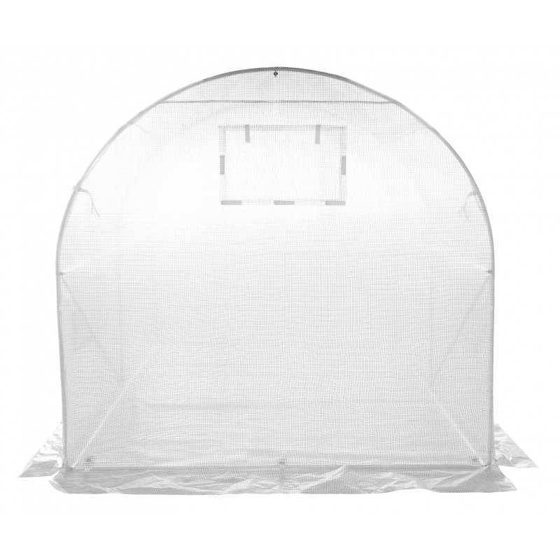 Tunel Szklarniowy 10m2 PREMIUM WHITE 2,5x4m Tunel Szklarniowy 10m2 PREMIUM WHITE 2,5x4m