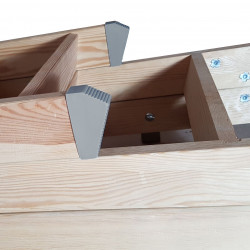 Stopki silikonowe do schodów strychowych drewnianych