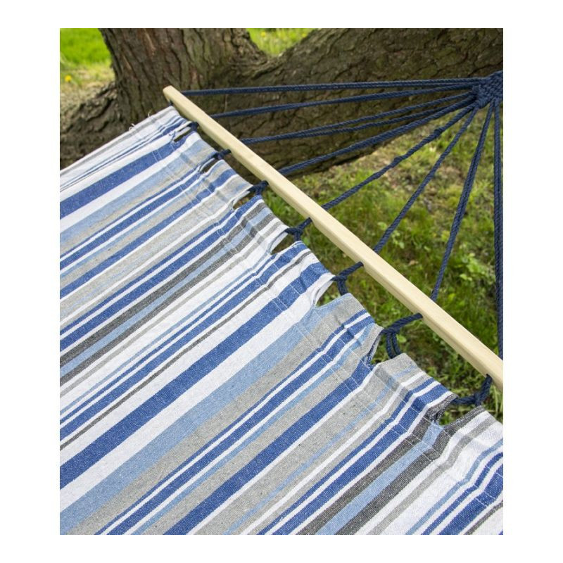 Hamak "LEJZI MAX" Konstrukcja wraz płótnem "Blue"