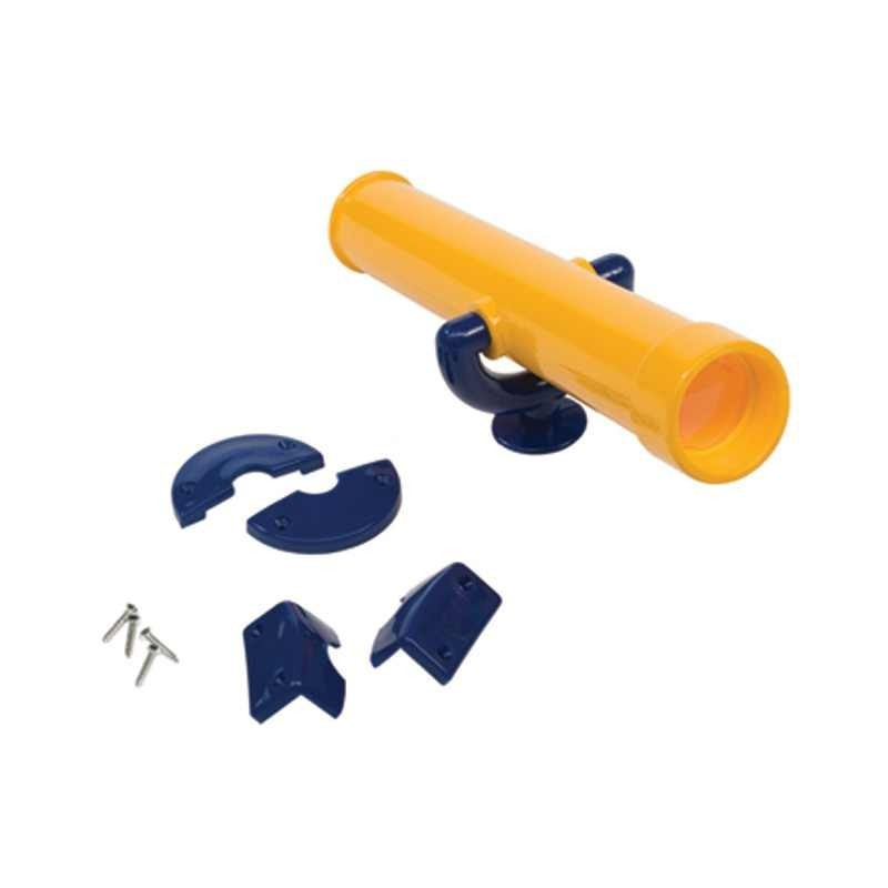 Zestaw akcesoriów na plac zabaw Żółty z siatka wspinaczkową