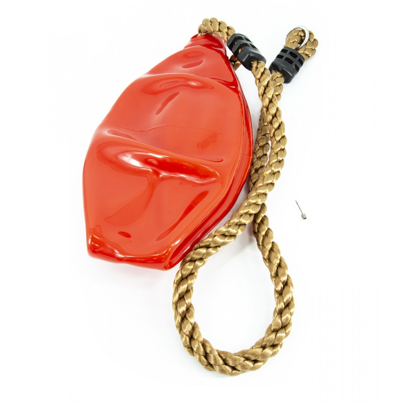 Czerwone siedzisko do huśtawki Boja Duża