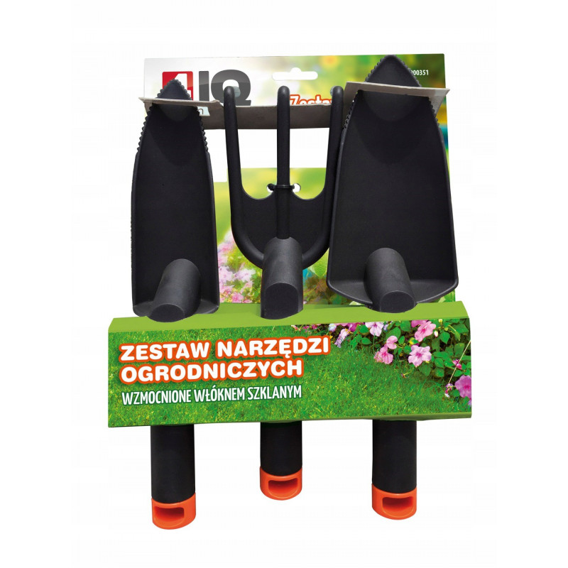 Zestaw Ogrodniczy Grabki Łopatka Rękawice