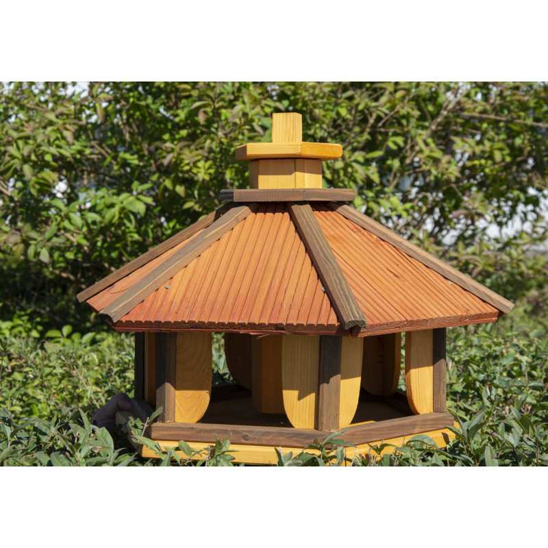 Karmnik dla ptaków WYTRZYMAŁY drewniany CZAJKA I