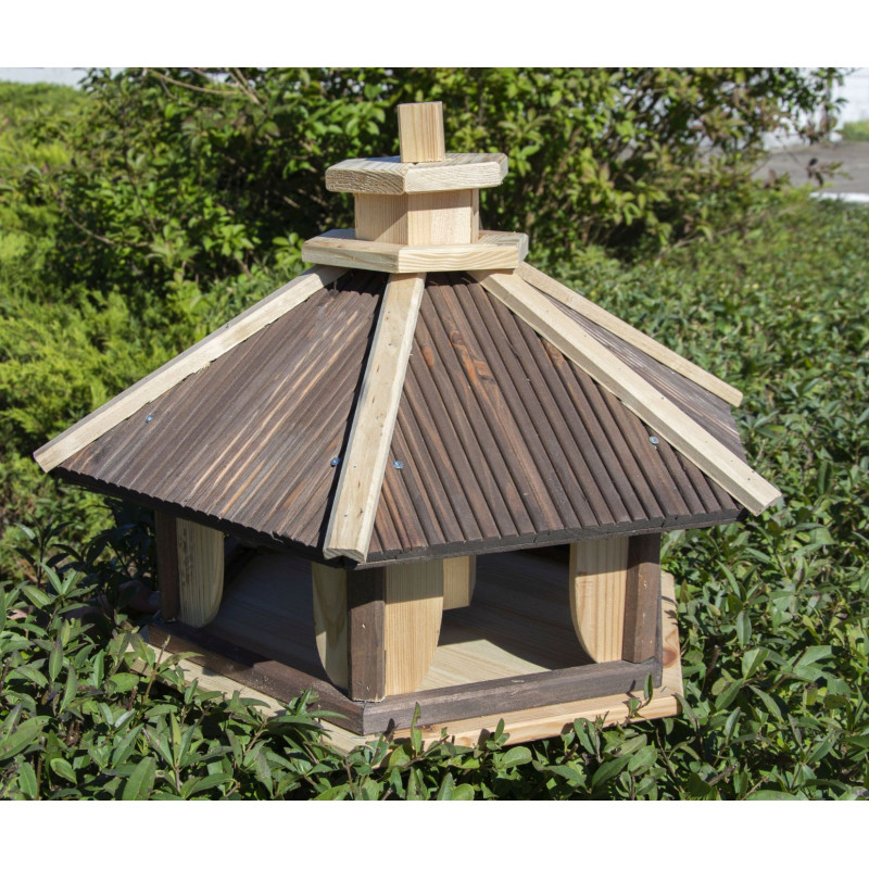 Karmnik dla ptaków SOLIDNY drewniany CZAJKA III