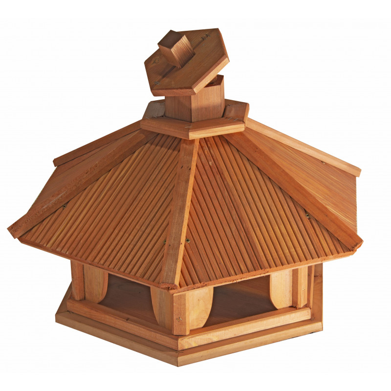 Karmnik dla ptaków SOLIDNY drewniany CZAJKA V