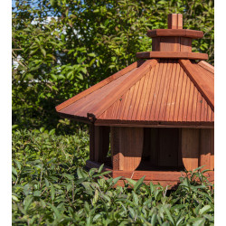 Karmnik dla ptaków SOLIDNY drewniany CZAJKA VI