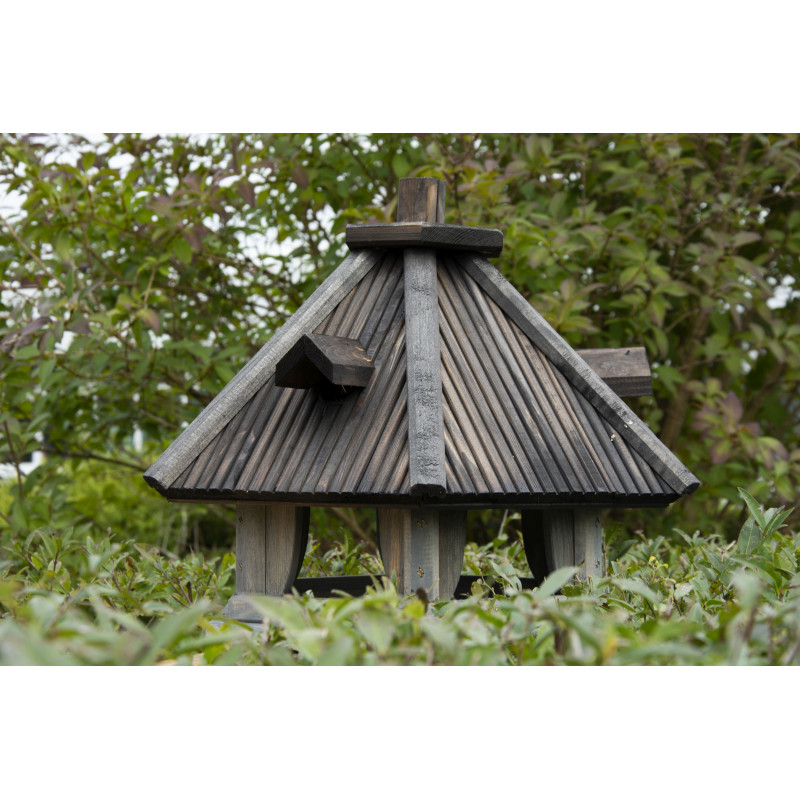 Karmnik dla ptaków MASYWNY drewniany DUDEK VIII Karmnik dla ptaków MASYWNY drewniany DUDEK VIII