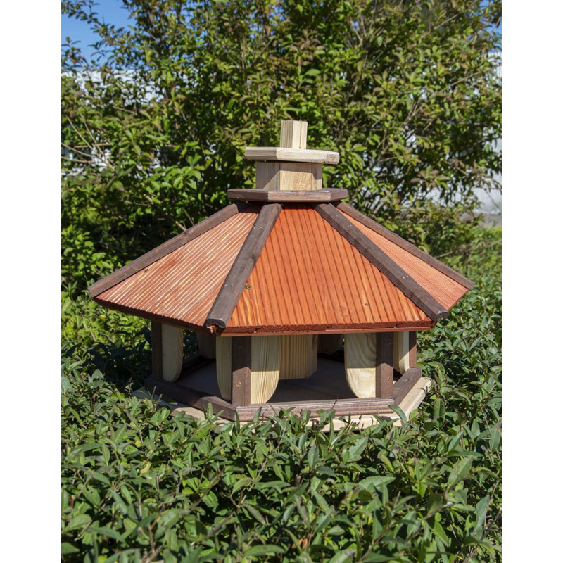 Karmnik dla ptaków DUŻY drewniany budka CZAJKA IX