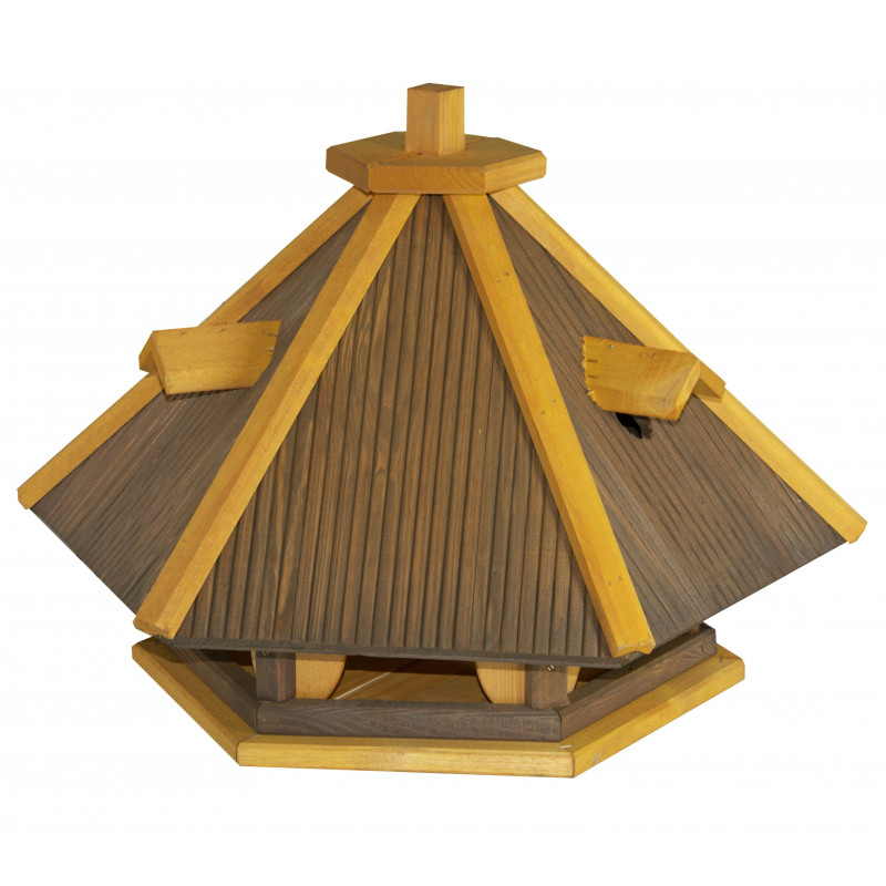 Karmnik dla ptaków DUŻY drewniany KAWKA II Karmnik dla ptaków DUŻY drewniany KAWKA II