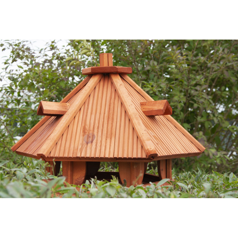 Karmnik dla ptaków SOLIDNY drewniany KAWKA V