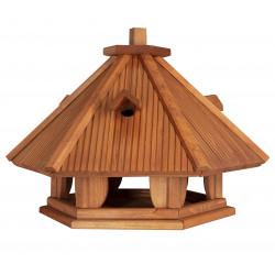 Karmnik dla ptaków SOLIDNY drewniany KAWKA V