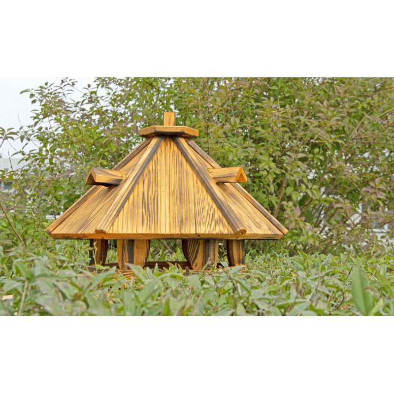 Karmnik dla ptaków DUŻY drewniany KAWKA VII Karmnik dla ptaków DUŻY drewniany KAWKA VII