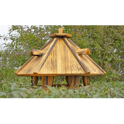 Karmnik dla ptaków DUŻY drewniany KAWKA VII