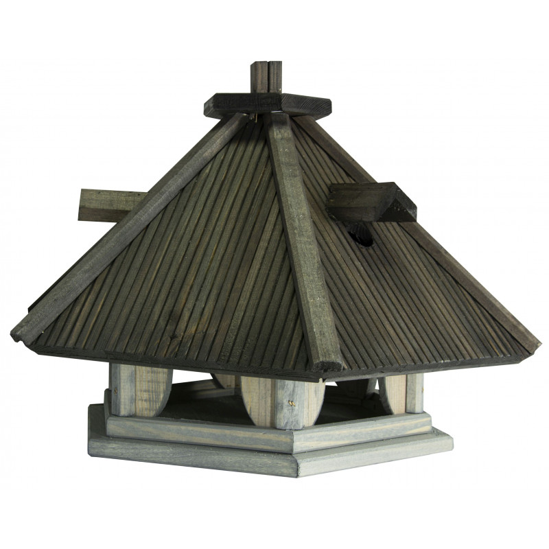 Karmnik dla ptaków DUŻY drewniany KAWKA VIII