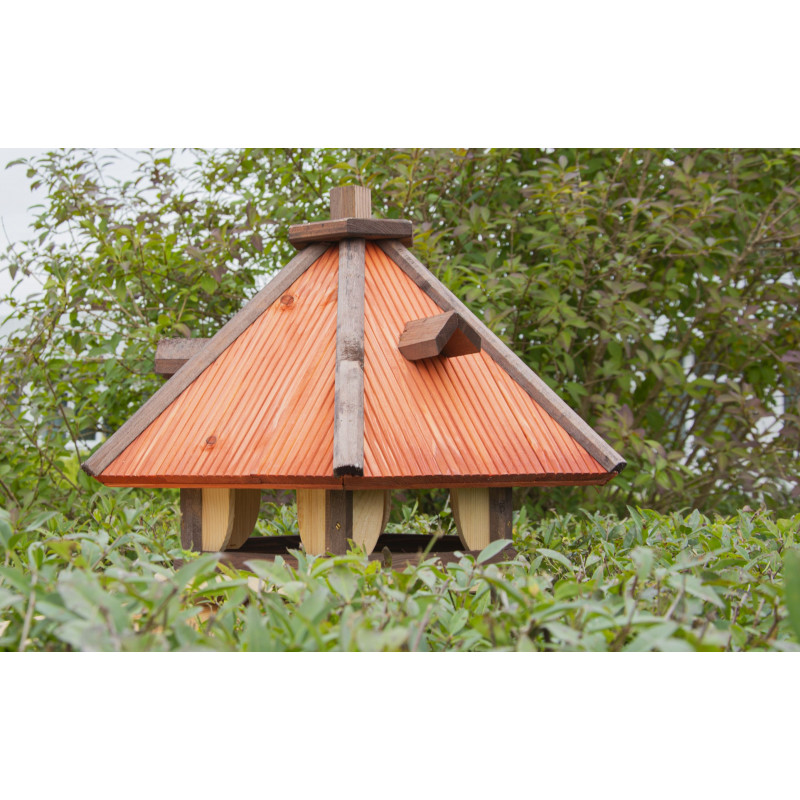 Karmnik dla ptaków DUŻY drewniany KAWKA IX