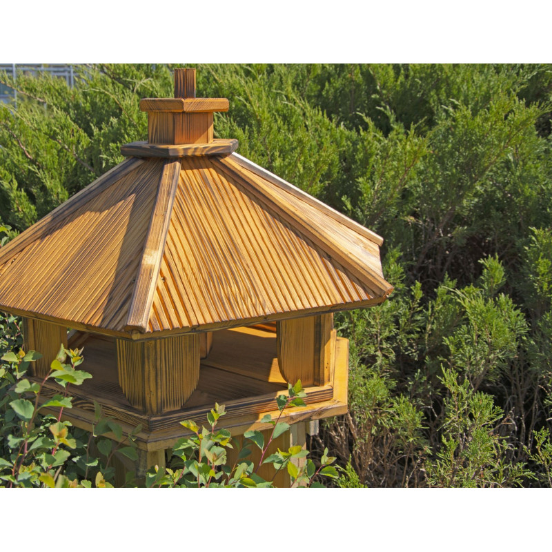 Karmnik dla ptaków DUŻY drewniany KUKUŁKA VII