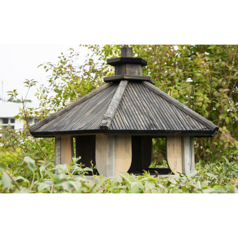 Karmnik dla ptaków SOLIDNY drewniany KUKUŁKA VII